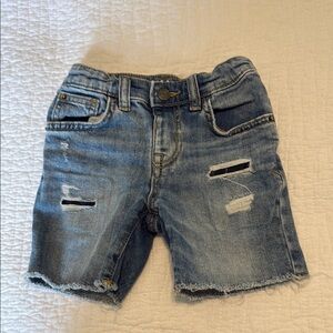 Cat & Jack Distressed Blue Denim Shorts
